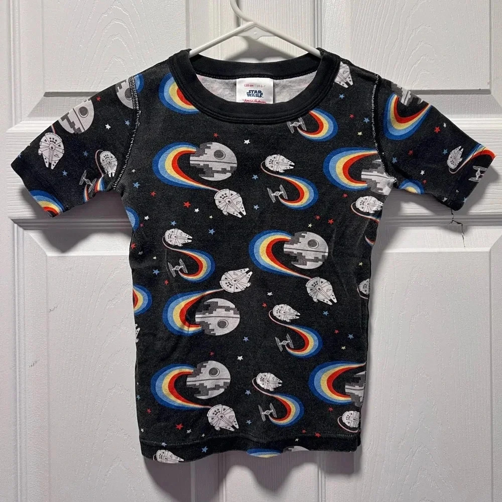 Hanna Andersson Star Wars Pajama Top Size 6-7